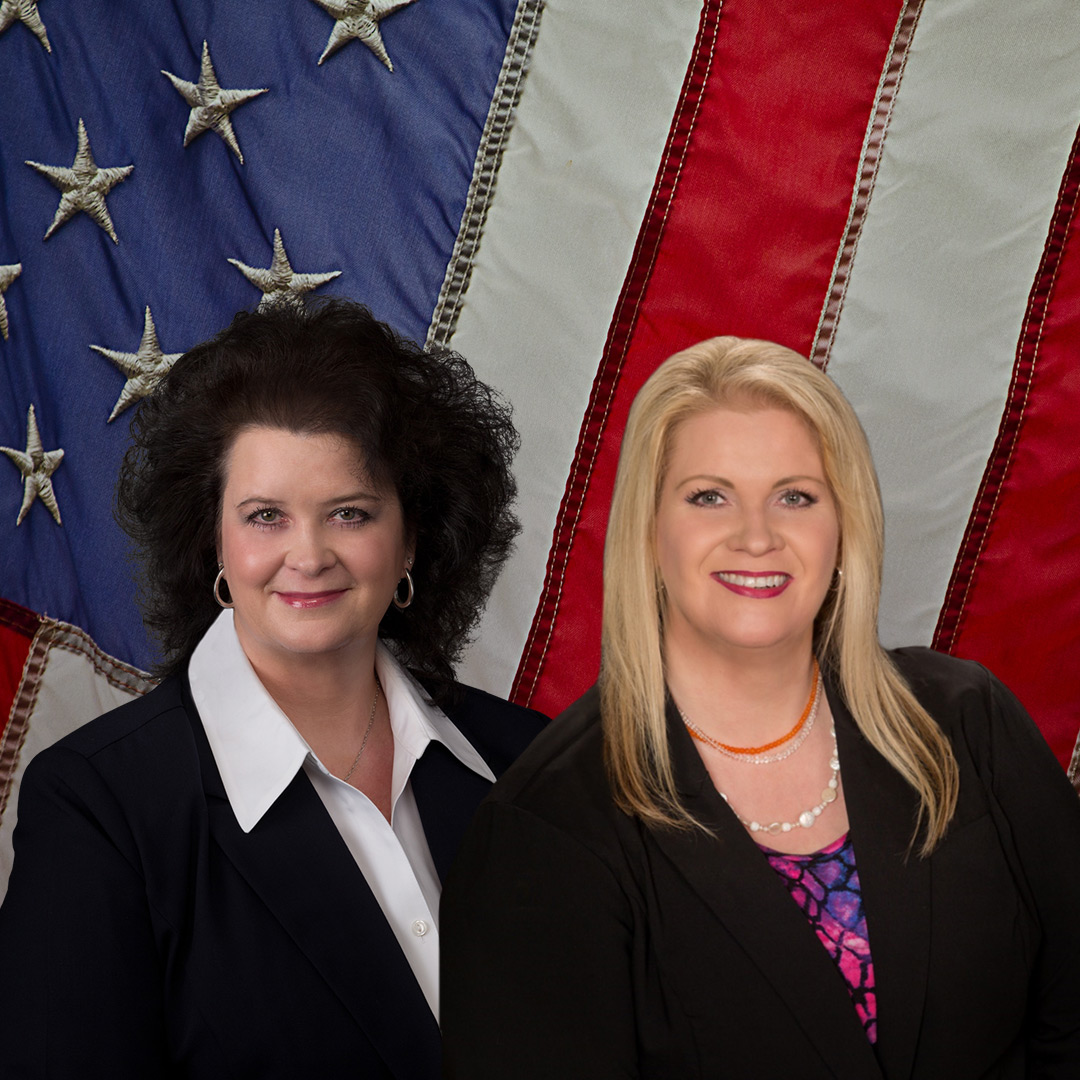 Camille Roberts and Cris Anderson