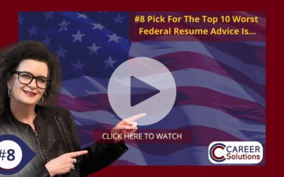 🚨 Exposing Bad Advice #8 of the Top 10 Worst Federal Resume Advice! 🚨