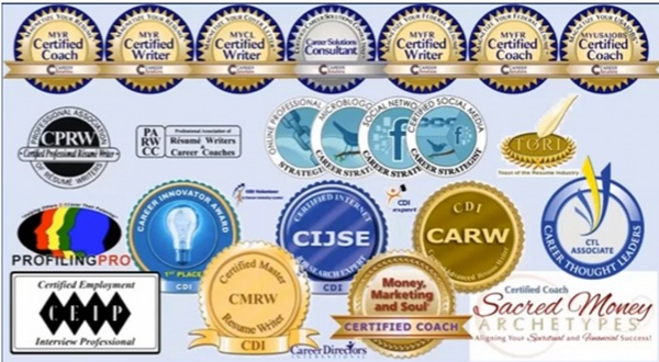 Camille Roberts Professional Certifications and Credentials
